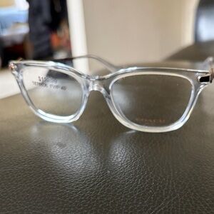 Coach Transparent Frame Eyeglasses